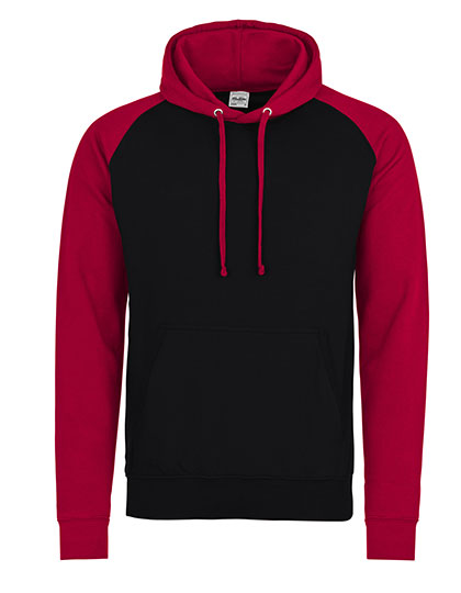 Just Hoods Baseball Hoodie