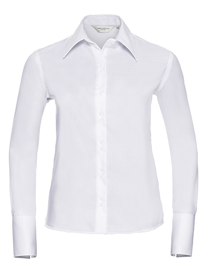 Russell Collection Ladies´ Long Sleeve Tailored Ultimate Non-Iron Shirt