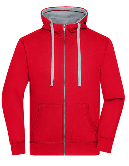 James&Nicholson Men´s Lifestyle Zip-Hoody James&Nicholson Men´s Lifestyle Zip-Hoody