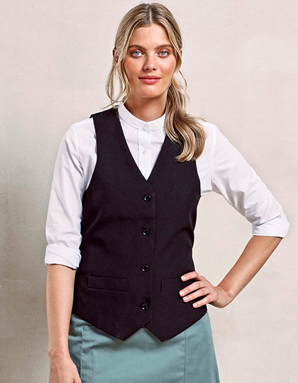 Premier Workwear Women´s Lined Polyester Waistcoat