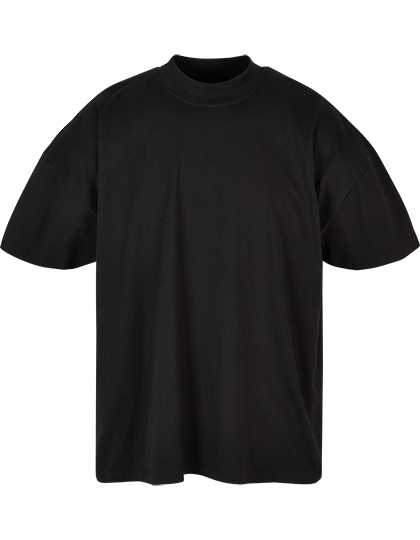 Build Your Brand Men´s Oversized Mock Neck Tee Build Your Brand Men´s Oversized Mock Neck Tee