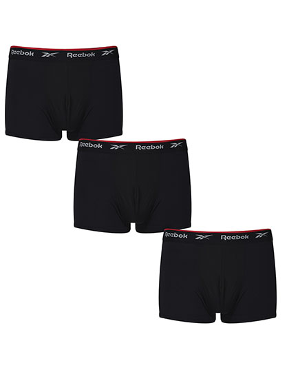 Reebok Men´s Short Sports Trunk - Redgrave (3 Pair Pack) Reebok Men´s Short Sports Trunk - Redgrave (3 Pair Pack)