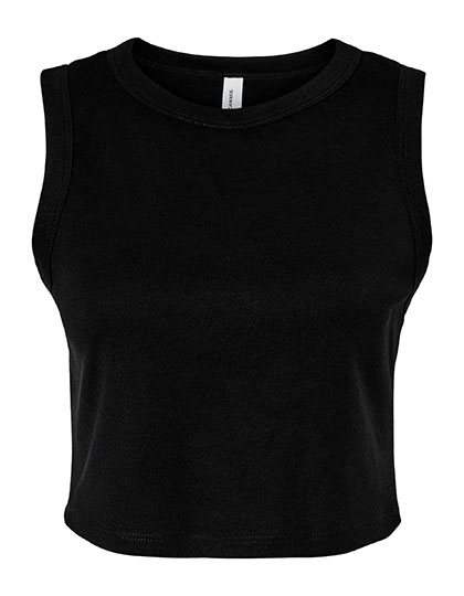 Bella Women´s Micro Rib Muscle Crop Tank Bella Women´s Micro Rib Muscle Crop Tank
