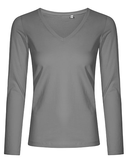 X.O by Promodoro Women´s V-Neck T-Shirt Long Sleeve X.O by Promodoro Women´s V-Neck T-Shirt Long Sleeve