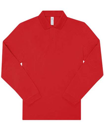 B&C BE INSPIRED My Polo 210 Long Sleeve