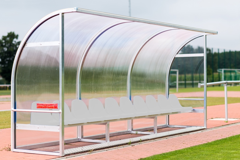 Spielerkabine Champion vollverschweißt Spielerkabine Champion vollverschweißt