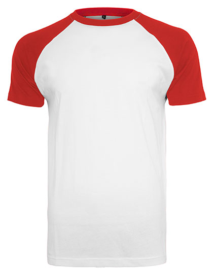 Build Your Brand Raglan Contrast Tee Build Your Brand Raglan Contrast Tee