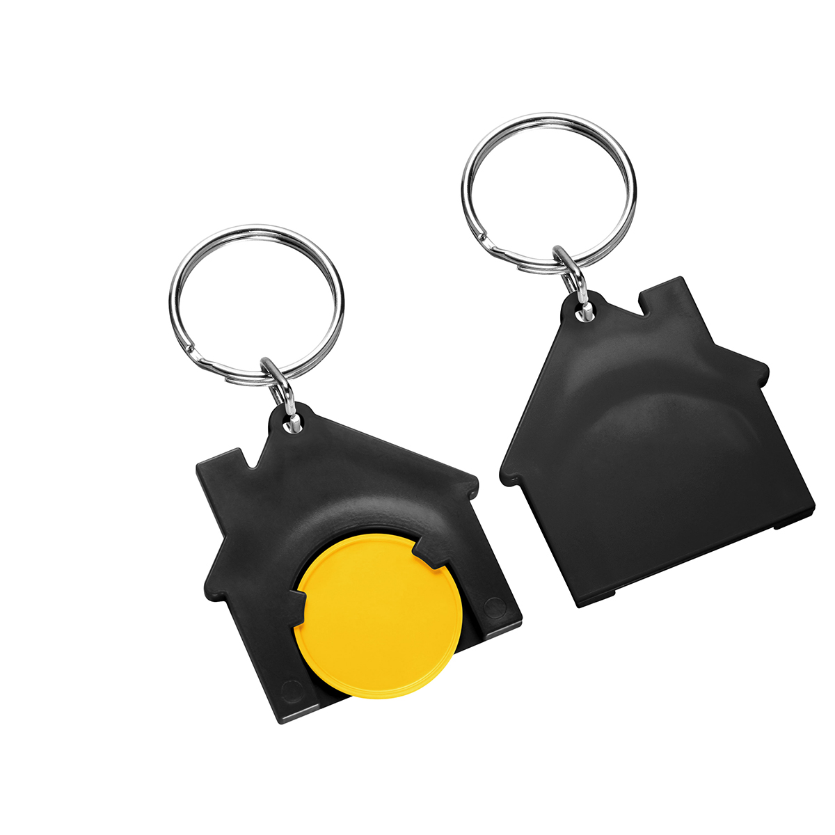 Chiphalter mit 1€-Chip Haus Chiphalter mit 1€-Chip Haus