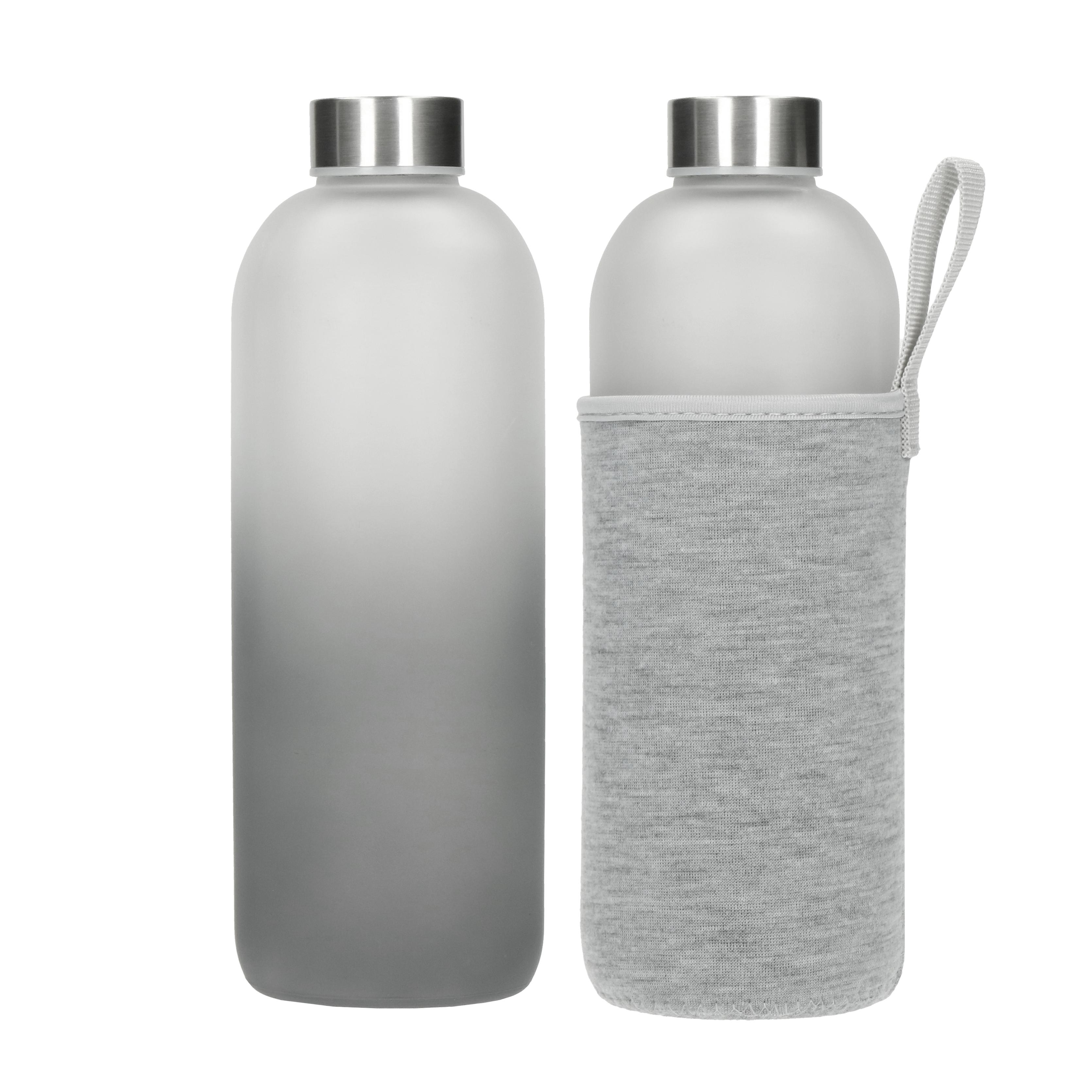 Glasflasche mit Hülle Iced 1,0 l Glasflasche mit Hülle Iced 1,0 l