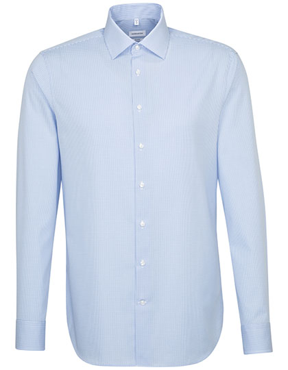 Seidensticker Men´s Shirt 2 Shaped Check'Stripes Long Sleeve