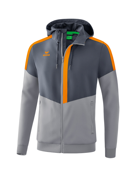 Erima Squad Tracktop Jacke mit Kapuze