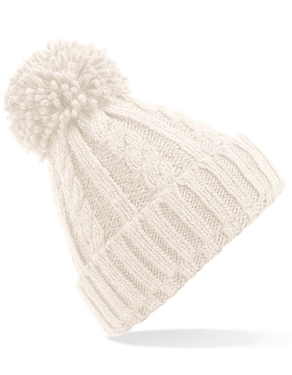 Beechfield Cable Knit Melange Beanie