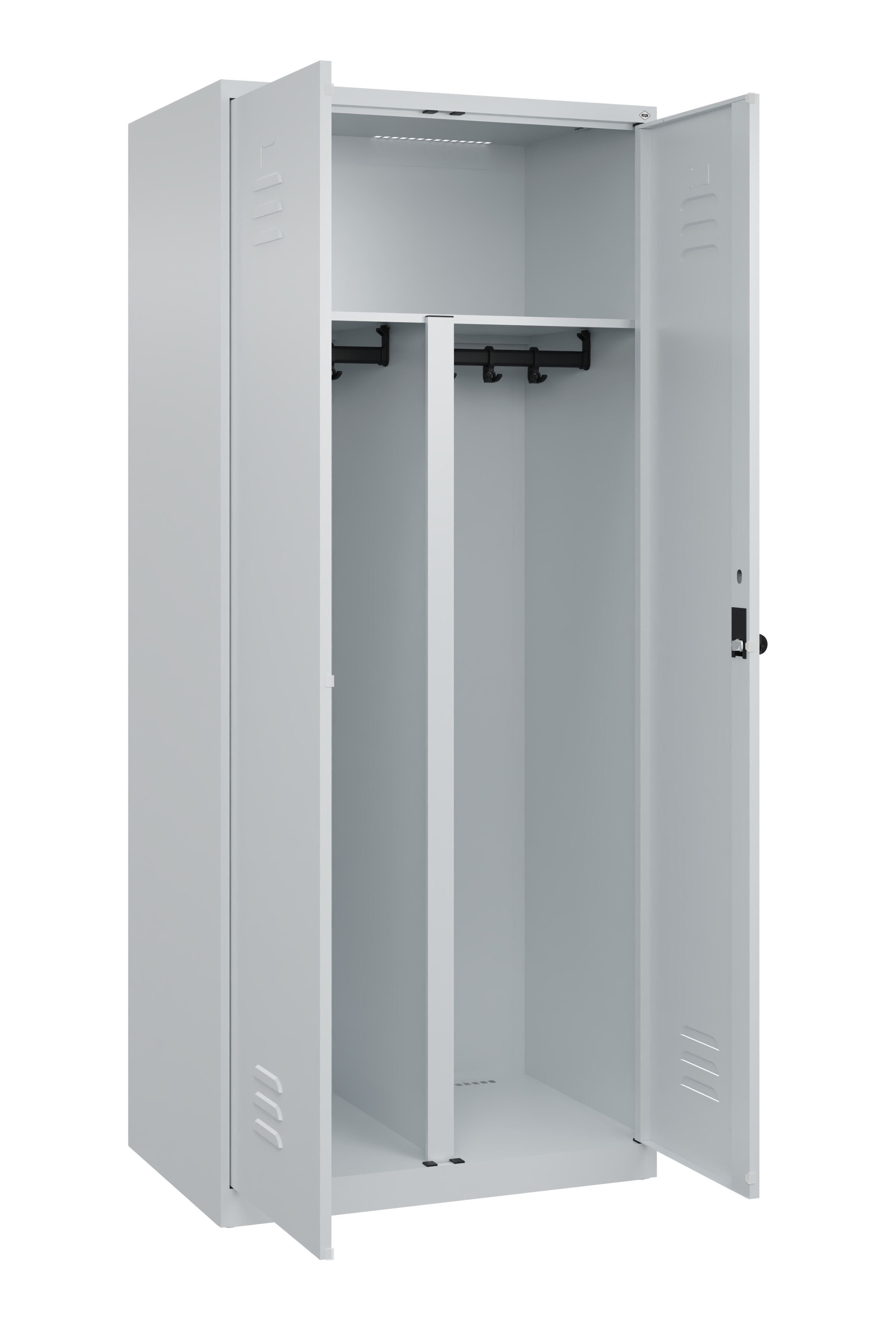 PSA Doppel-Spind Classic Plus, 2 Abteile, 1850x800x500mm PSA Doppel-Spind Classic Plus, 2 Abteile, 1850x800x500mm