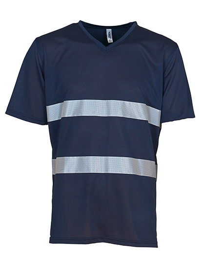 YOKO Hi-Vis Top Cool Super Light V-Neck T-Shirt YOKO Hi-Vis Top Cool Super Light V-Neck T-Shirt