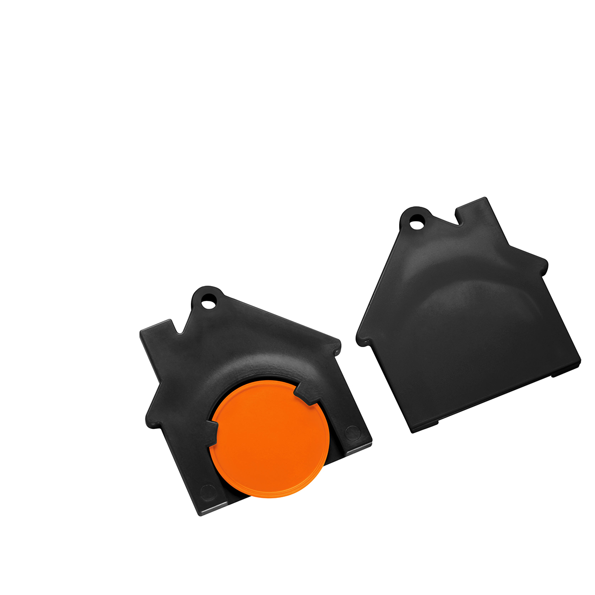 Chiphalter mit 1€-Chip Haus