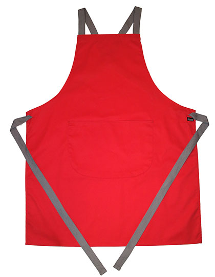 Dennys London Apron With Grey Ties Crossover Dennys London Apron With Grey Ties Crossover