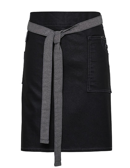 Premier Workwear Division Waxed Look Denim Waist Apron Premier Workwear Division Waxed Look Denim Waist Apron