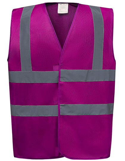 YOKO Hi-Vis 2 Bands & Braces Waistcoat YOKO Hi-Vis 2 Bands & Braces Waistcoat