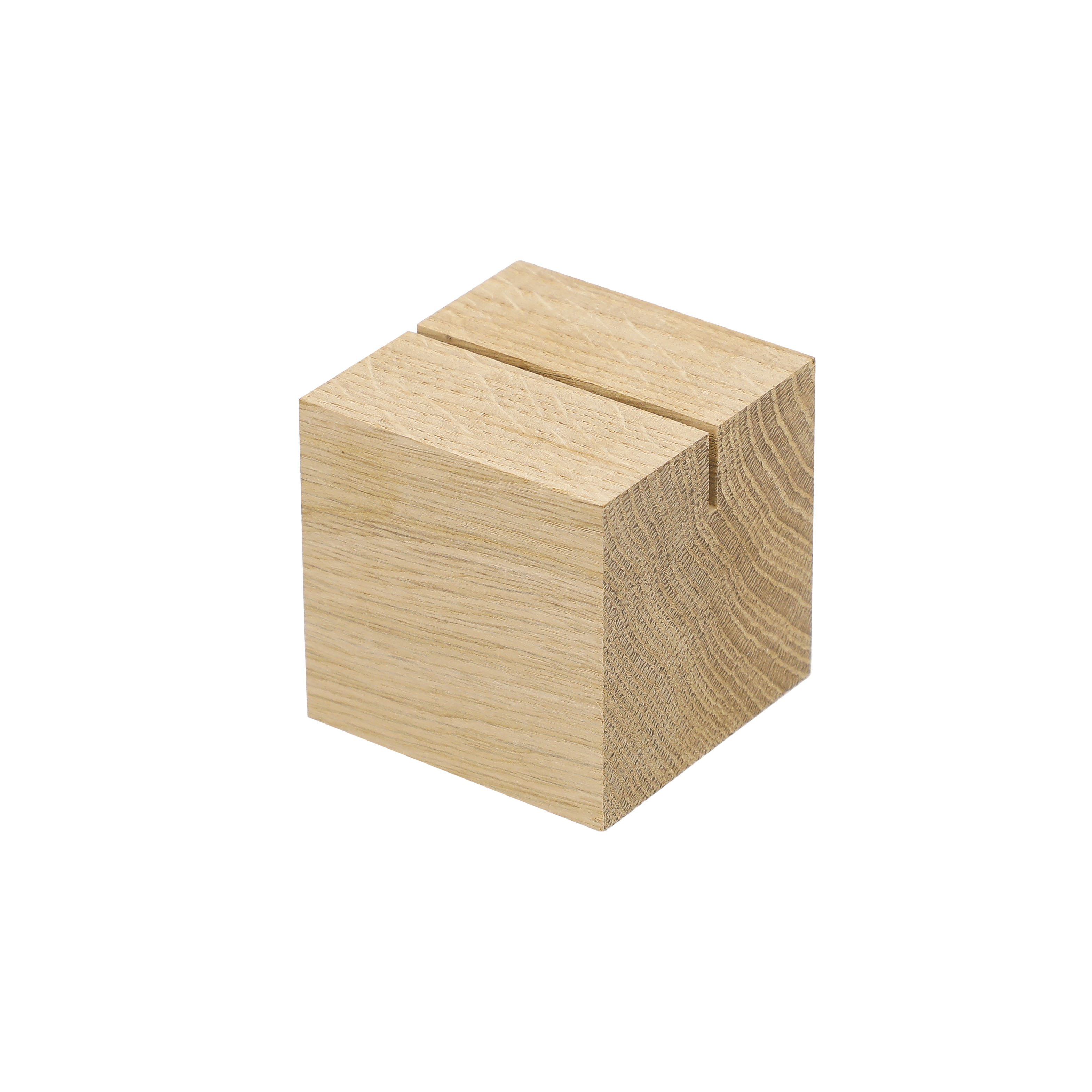 Holzmenükartenhalter Cube