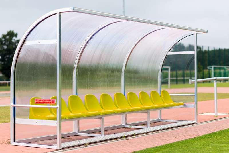 Spielerkabine Champion vollverschweißt Spielerkabine Champion vollverschweißt