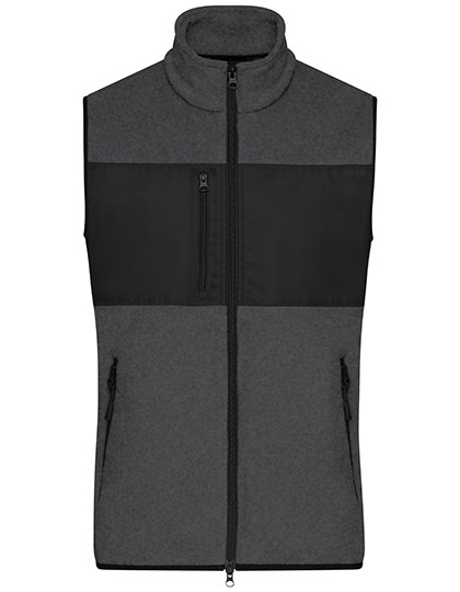James&Nicholson Men´s Fleece Vest James&Nicholson Men´s Fleece Vest