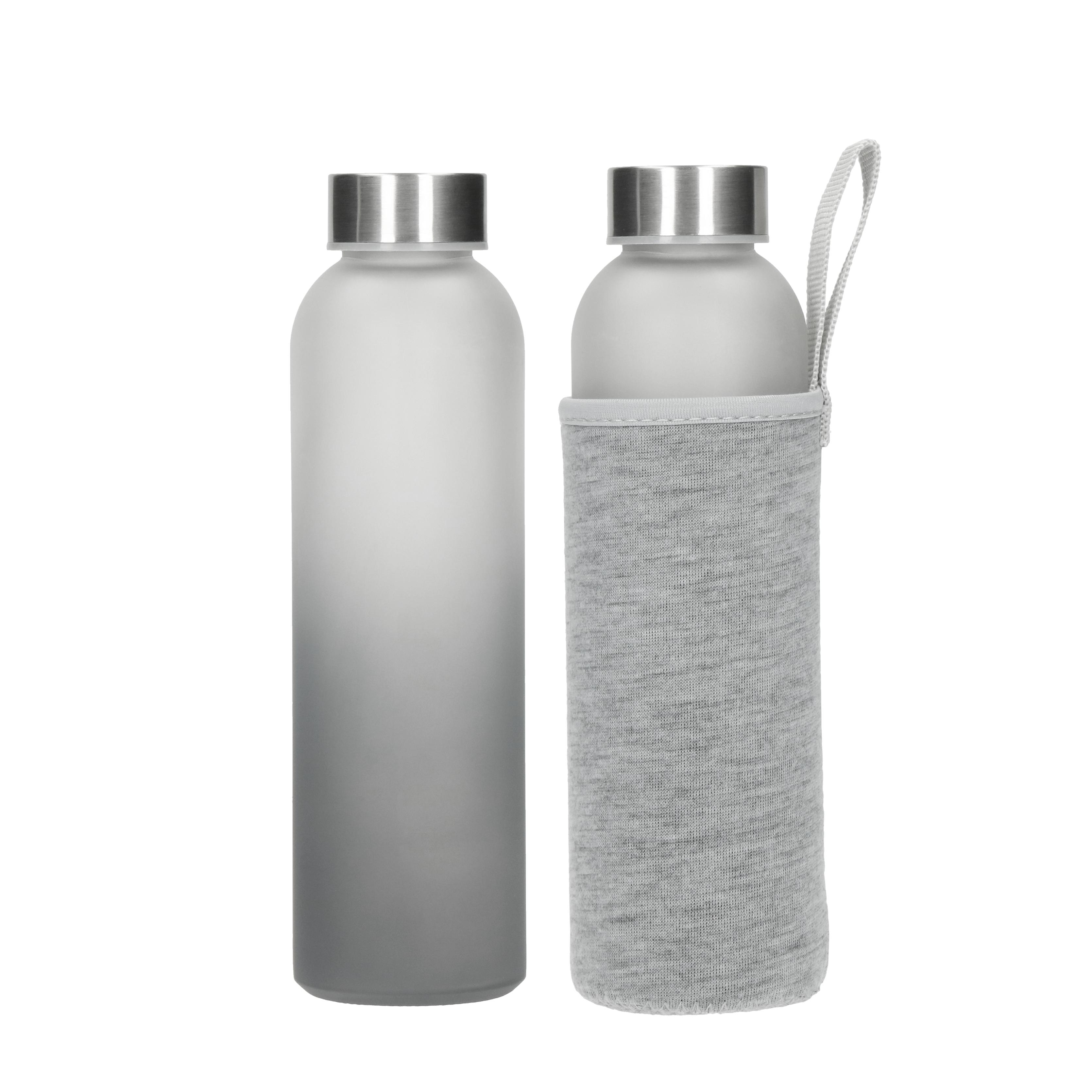 Glasflasche mit Hülle Iced 0,45 l Glasflasche mit Hülle Iced 0,45 l