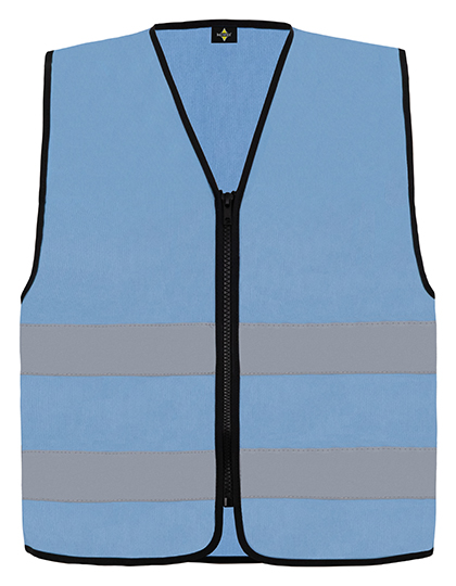 Korntex Hi-Vis Safety Vest Cologne With Front Zipper