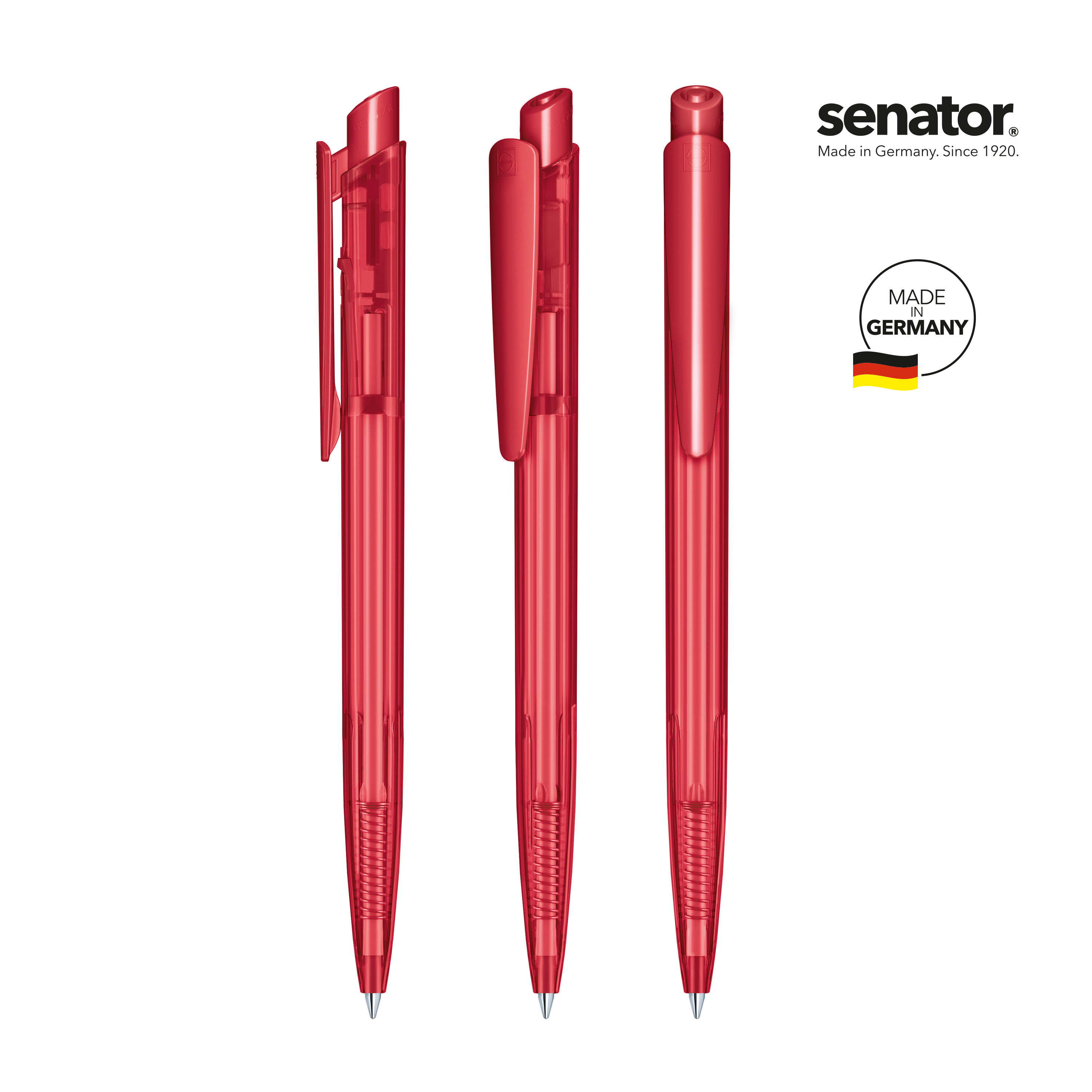Dart Clear Druckkugelschreiber
