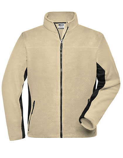 James&Nicholson Men´s Workwear Fleece Jacket -STRONG-
