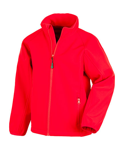 Result Genuine Recycled Recycled 2-Layer Printable Junior Softshell Jacket