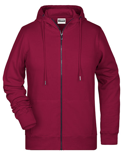 James&Nicholson Ladies´ Zip-Hoody James&Nicholson Ladies´ Zip-Hoody