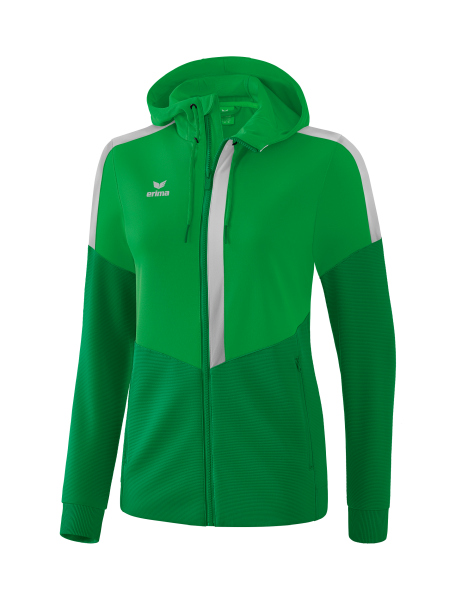 Erima Squad Trainingsjacke mit Kapuze Damen