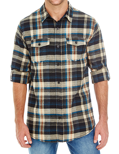 Burnside Woven Plaid Flannel Shirt Burnside Woven Plaid Flannel Shirt