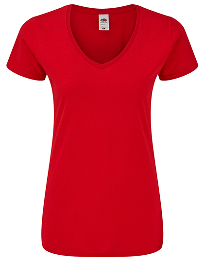 Fruit of the Loom Ladies´ Iconic 150 V Neck T