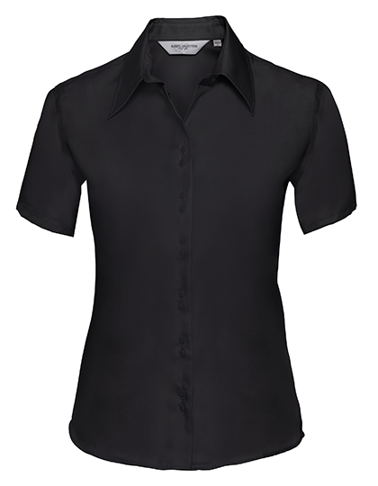 Russell Collection Ladies´ Short Sleeve Tailored Ultimate Non-Iron Shirt