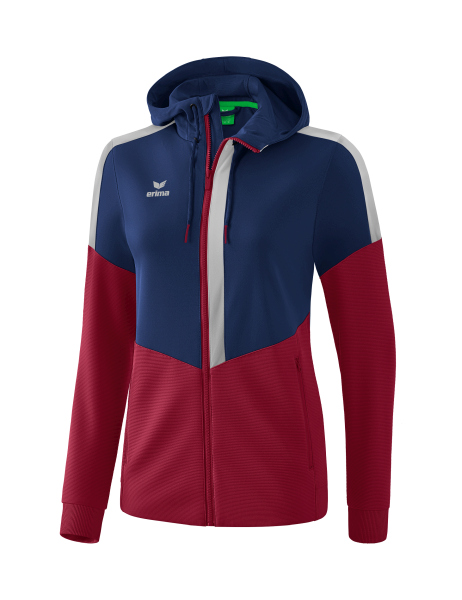 Erima Squad Trainingsjacke mit Kapuze Damen