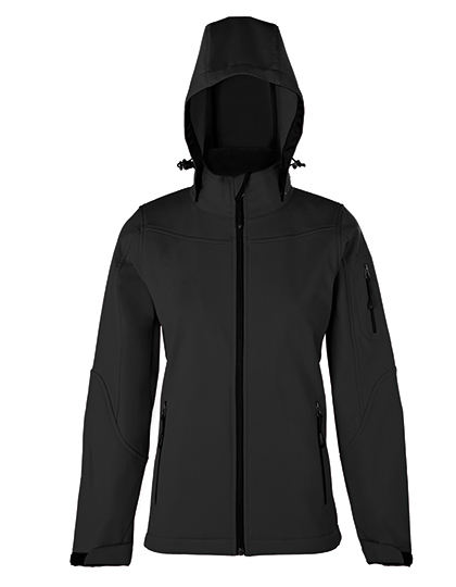 HRM Women´s Hooded Soft-Shell Jacket HRM Women´s Hooded Soft-Shell Jacket