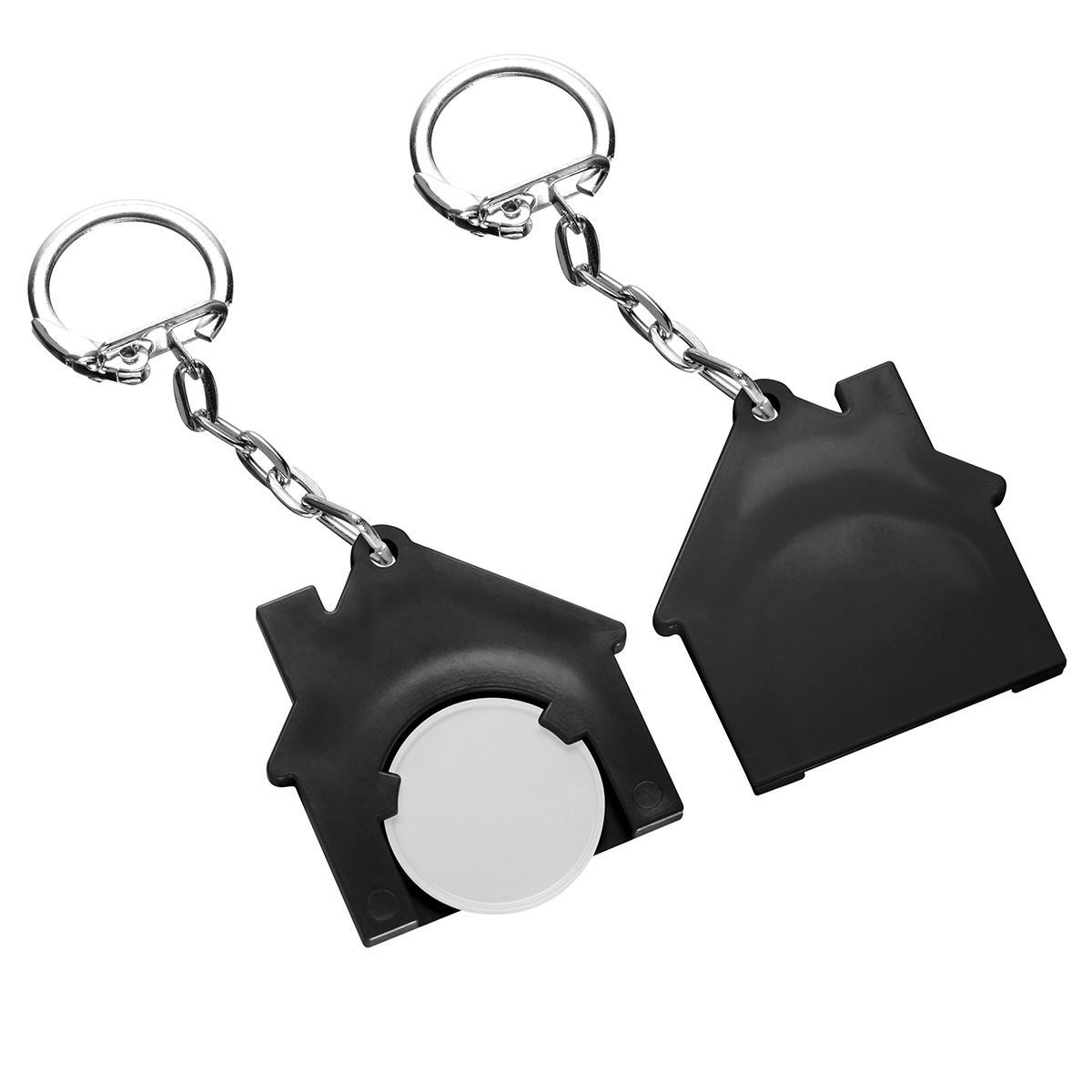 Chiphalter mit 1€-Chip Haus Chiphalter mit 1€-Chip Haus