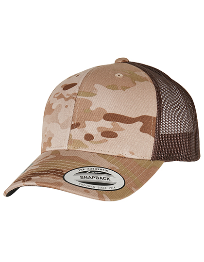 FLEXFIT Retro Trucker Multicam Cap FLEXFIT Retro Trucker Multicam Cap