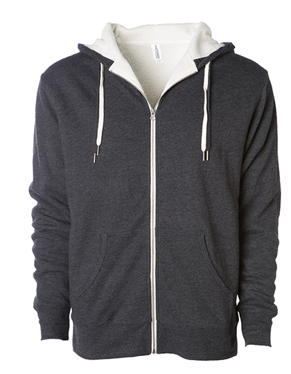 Independent Unisex Sherpa Lined Zip Hooded Jacket Independent Unisex Sherpa Lined Zip Hooded Jacket