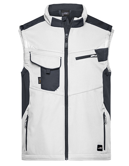 James&Nicholson Workwear Softshell Vest -STRONG-