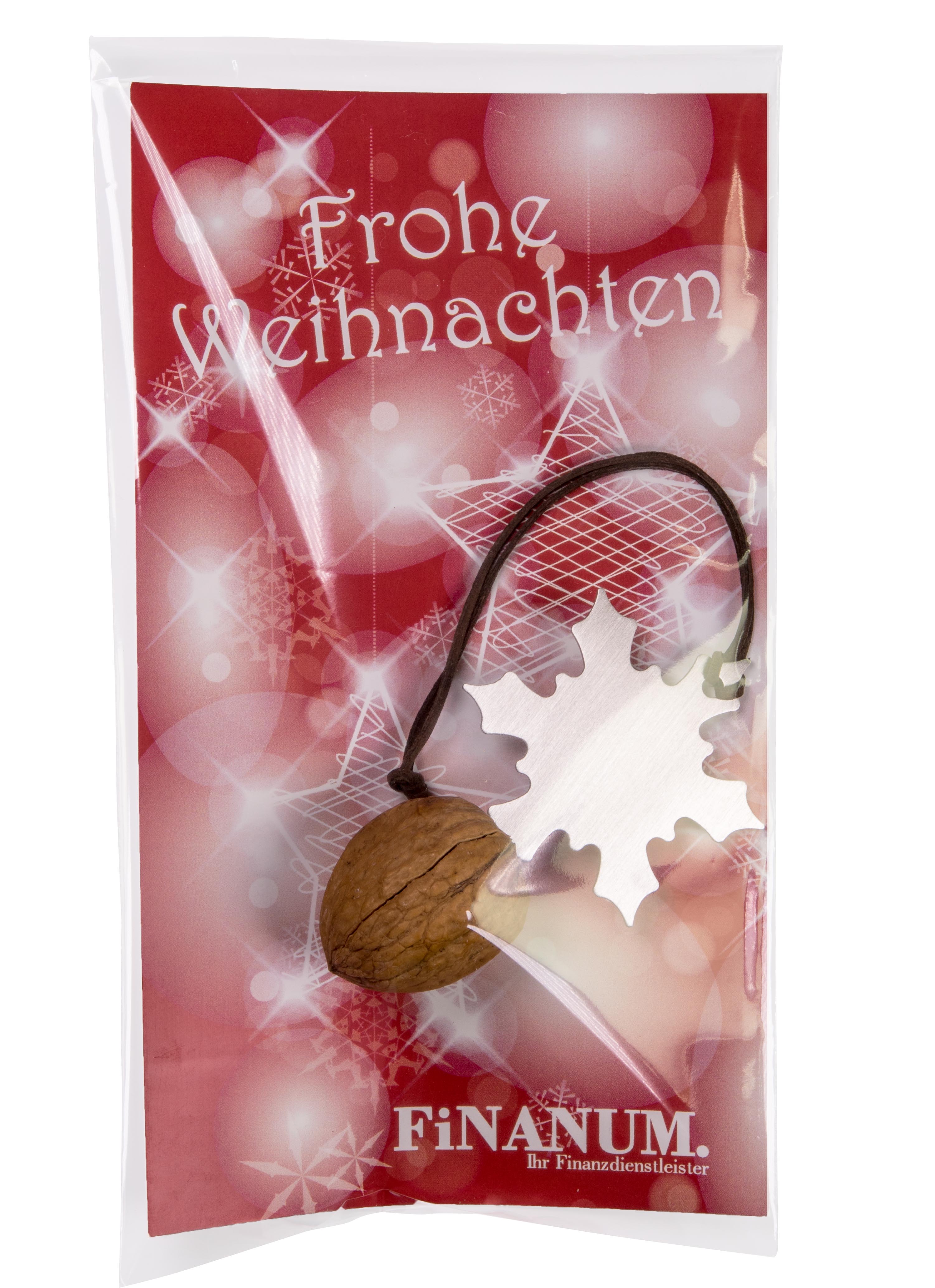 Nussknacker Eiskristall mit Nuss Nussknacker Eiskristall mit Nuss