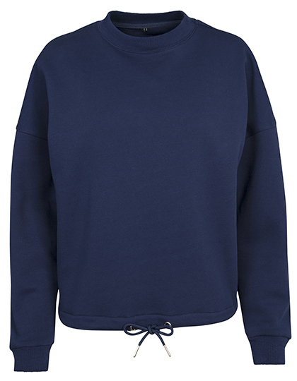 Build Your Brand Ladies´ Oversize Crewneck