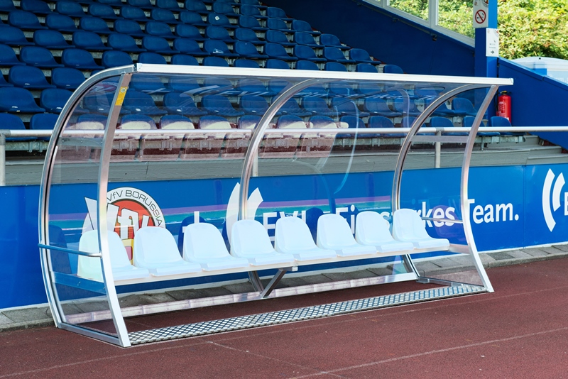 Spielerkabine Exklusiv vollverschweißt Spielerkabine Exklusiv vollverschweißt