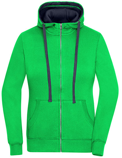 James&Nicholson Ladies´ Lifestyle Zip-Hoody