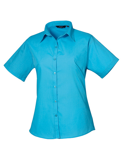 Premier Workwear Women´s Poplin Short Sleeve Blouse Premier Workwear Women´s Poplin Short Sleeve Blouse