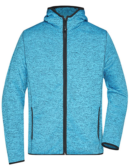 James&Nicholson Men´s Knitted Fleece Hoody