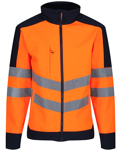Regatta High Visibility Pro Hi-Vis Softshell Jacket Regatta High Visibility Pro Hi-Vis Softshell Jacket