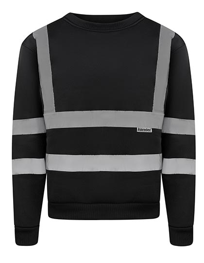 Korntex Hi-Vis Workwear Sweatshirt Limerick