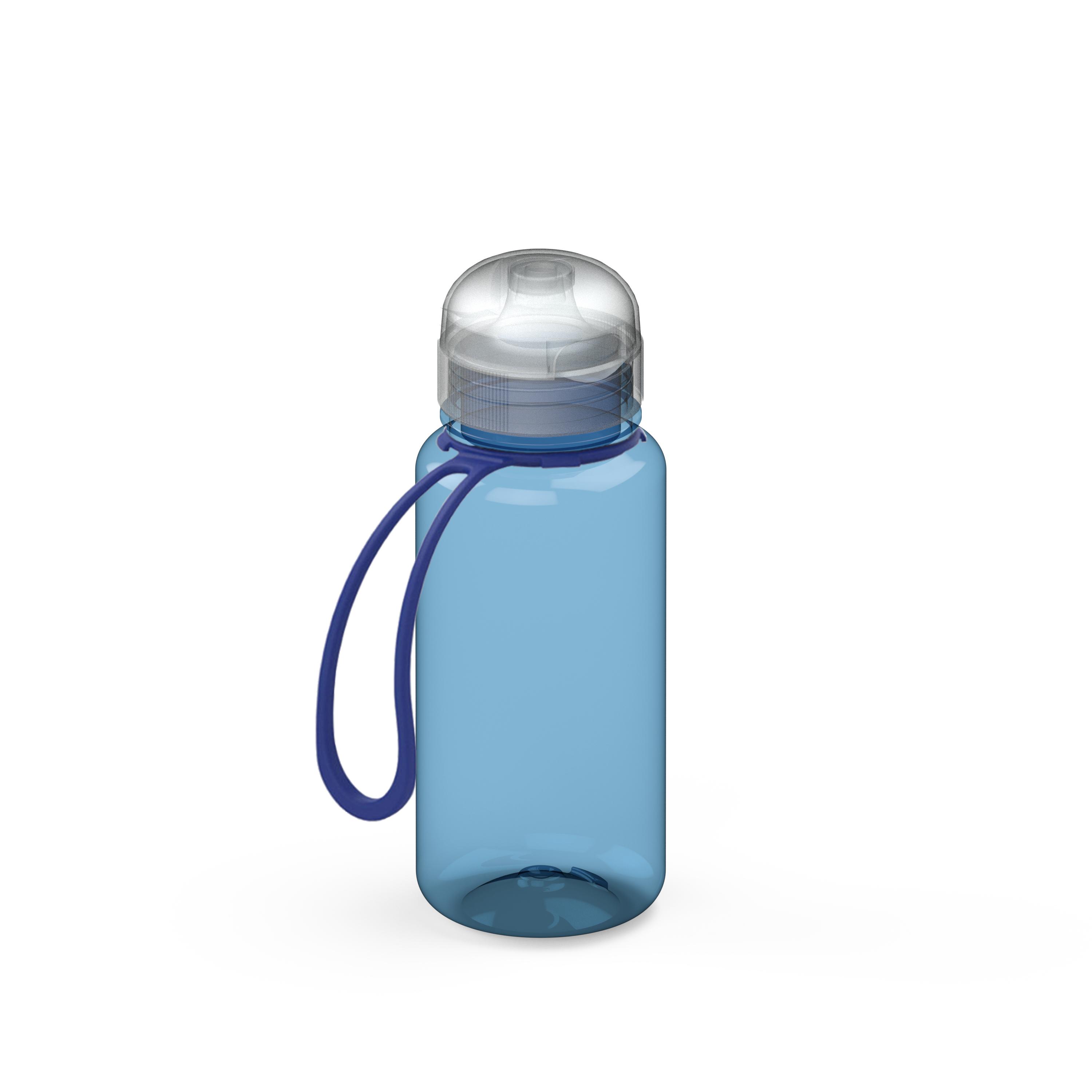 Trinkflasche Sports, 400 ml, inkl. Strap